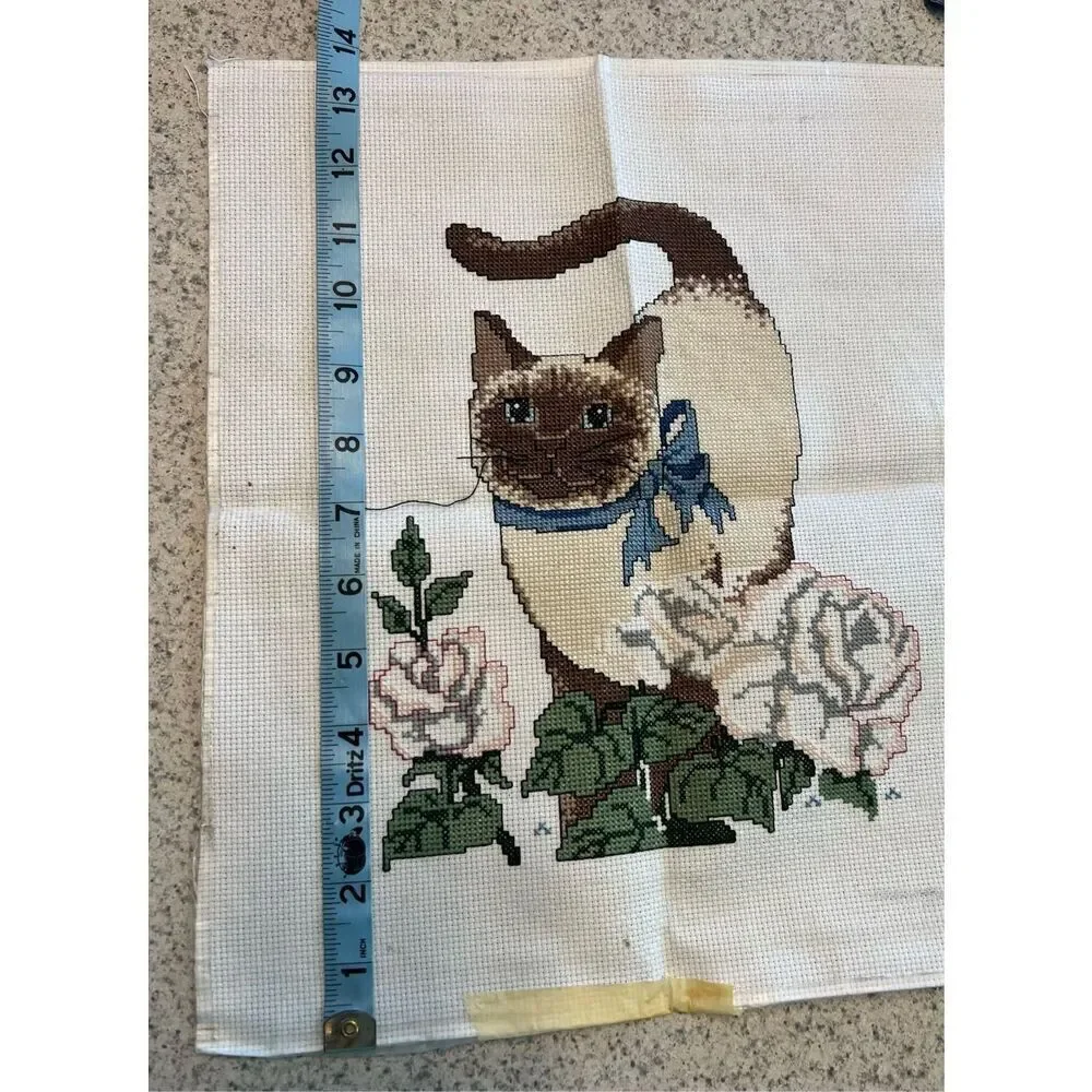 Golden Bee Vintage Cross Stitch